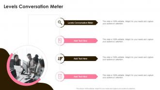 Levels Conversation Meter In Powerpoint And Google Slides Cpb