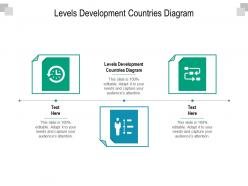 Levels development countries diagram ppt powerpoint presentation ideas elements cpb