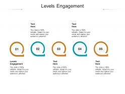 Levels engagement ppt powerpoint presentation slides designs download cpb