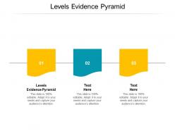Levels evidence pyramid ppt powerpoint presentation slides sample cpb