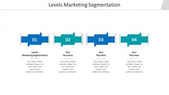 Levels marketing segmentation ppt powerpoint presentation infographic template cpb