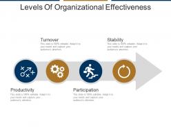 Levels of organizational effectiveness ppt example file