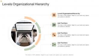 Levels Organizational Hierarchy In Powerpoint And Google Slides Cpb