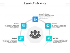 Levels proficiency ppt powerpoint presentation infographic template pictures cpb