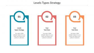Levels types strategy ppt powerpoint presentation summary graphic tips cpb