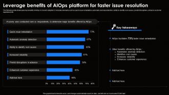 Leverage Benefits Of AIOps Platform Ai For Effective It Operations Management AI SS V