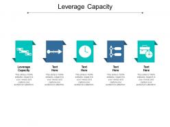 Leverage capacity ppt powerpoint presentation gallery model cpb