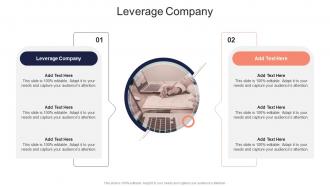 Leverage Company In Powerpoint And Google Slides Cpb