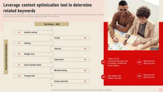 Leverage Content Optimization Tool To Integrating Real Time Marketing MKT SS V