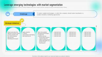 Leverage Emerging Technologies With Market Behavioral Geographical And Situational Market MKT SS