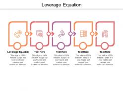 Leverage equation ppt powerpoint presentation inspiration good cpb