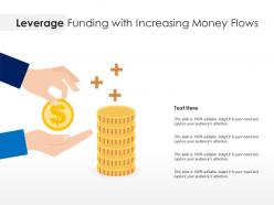 Leverage Funding With Increasing Money Flows