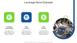 Leverage Items Example In Powerpoint And Google Slides Cpb