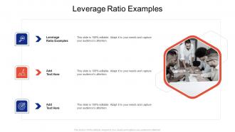 Leverage Ratio Examples In Powerpoint And Google Slides Cpb