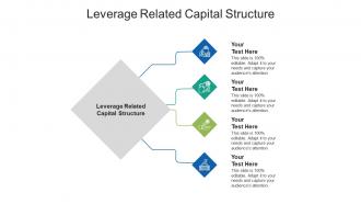 Leverage related capital structure ppt powerpoint presentation infographics background designs cpb