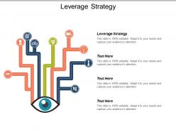 Leverage strategy ppt powerpoint presentation file clipart images cpb