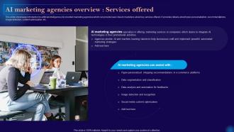 Leveraging Artificial Intelligence Ai Marketing Agencies Overview Services Offered AI SS V