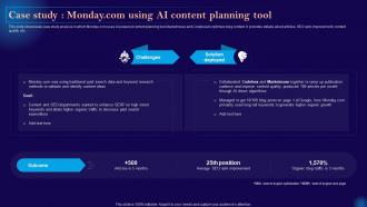 Leveraging Artificial Intelligence Case Study Monday Com Using Ai Content Planning Tool AI SS V
