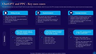 Leveraging Artificial Intelligence Chatgpt And Ppc Key Uses Cases AI SS V