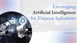 Leveraging Artificial Intelligence For Finance Industries AI CD V