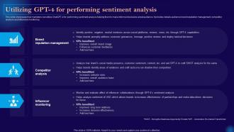 Leveraging Artificial Intelligence Utilizing Gpt 4 For Performing Sentiment Analysis AI SS V