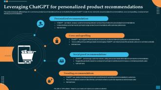 Leveraging Chatgpt For Personalized Revolutionizing E Commerce Impact Of ChatGPT SS