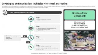 Leveraging Communication Technology For Email Marketing