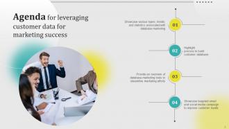 Leveraging Customer Data For Marketing Success Powerpoint Presentation Slides MKT CD V Informative Multipurpose