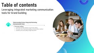Leveraging Integrated Marketing Communication Tools For Brand Building MKT CD V Attractive Images