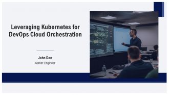 Leveraging Kubernetes For Devops Cloud Orchestration PPT Demonstration AT