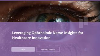 Leveraging Ophthalmic Nerve Insights For Healthcare Innovation PPT Summary ACP