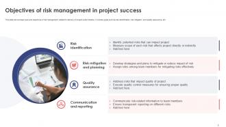 Leveraging Risk Management Process For Project Success Powerpoint Presentation Slides PM CD Aesthatic Slides