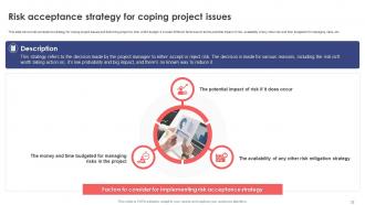 Leveraging Risk Management Process For Project Success Powerpoint Presentation Slides PM CD Appealing Idea