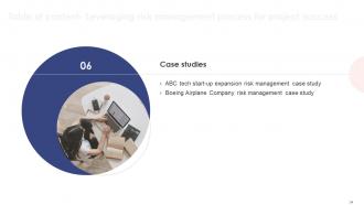 Leveraging Risk Management Process For Project Success Powerpoint Presentation Slides PM CD Editable Ideas