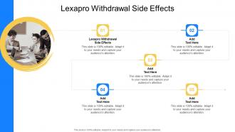 Lexapro Withdrawal Side Effects In Powerpoint And Google Slides Cpb