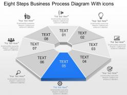79381740 style division non-circular 8 piece powerpoint presentation diagram infographic slide