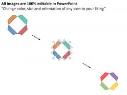 29725982 style hierarchy flowchart 4 piece powerpoint presentation diagram infographic slide
