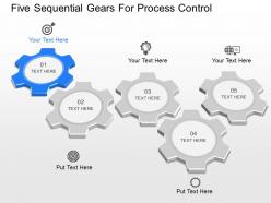 Li five sequentail gears for process control powerpoint template