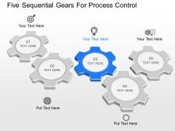 Li five sequentail gears for process control powerpoint template