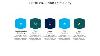 Liabilities auditor third party ppt powerpoint presentation infographic template themes cpb