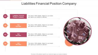 Liabilities Financial Position Company In Powerpoint And Google Slides Cpb