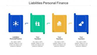 Liabilities Personal Finance Ppt Powerpoint Presentation Infographic Template Cpb