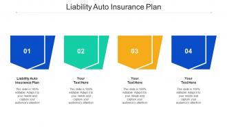 Liability Auto Insurance Plan Ppt Powerpoint Presentation Model Professional Cpb