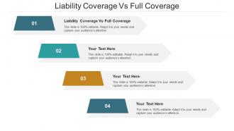Liability Coverage Vs Full Coverage Ppt Powerpoint Presentation Styles Gridlines Cpb
