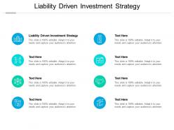Liability driven investment strategy ppt powerpoint presentation icon clipart cpb