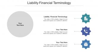 Liability Financial Terminology Ppt Powerpoint Presentation Slides Graphics Template Cpb