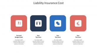 Liability insurance cost ppt powerpoint presentation inspiration sample cpb