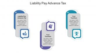 Liability pay advance tax ppt powerpoint presentation outline clipart cpb