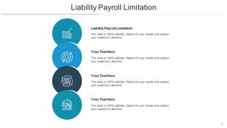 Liability payroll limitation ppt powerpoint presentation infographics deck cpb