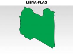 Libya country powerpoint flags